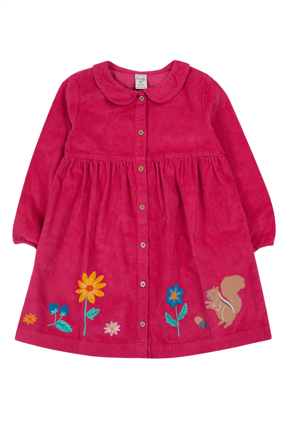 Kleid Cord Eichhörnchen von Frugi