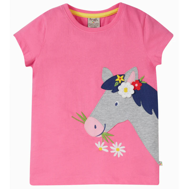 T-Shirt Pferd von Frugi