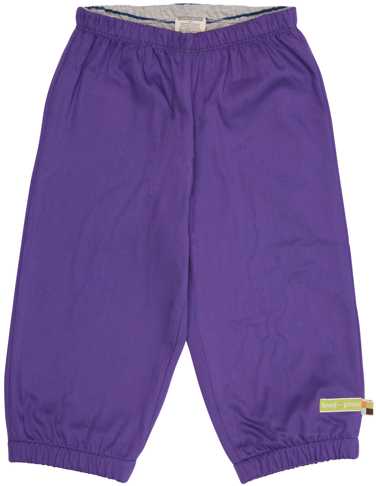 Schmutz/Wasserabweisende Hose in violett  von loud+proud
