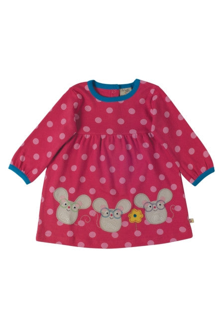 Kleid Mäuse Frugi Ausverkauf Pink